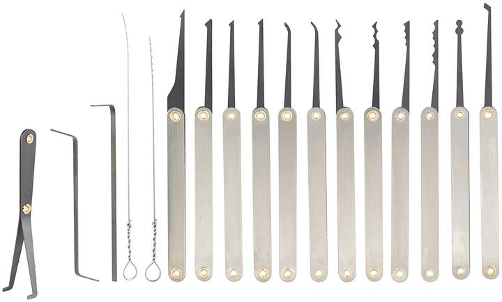 Actual product image AGT Lockpicking set