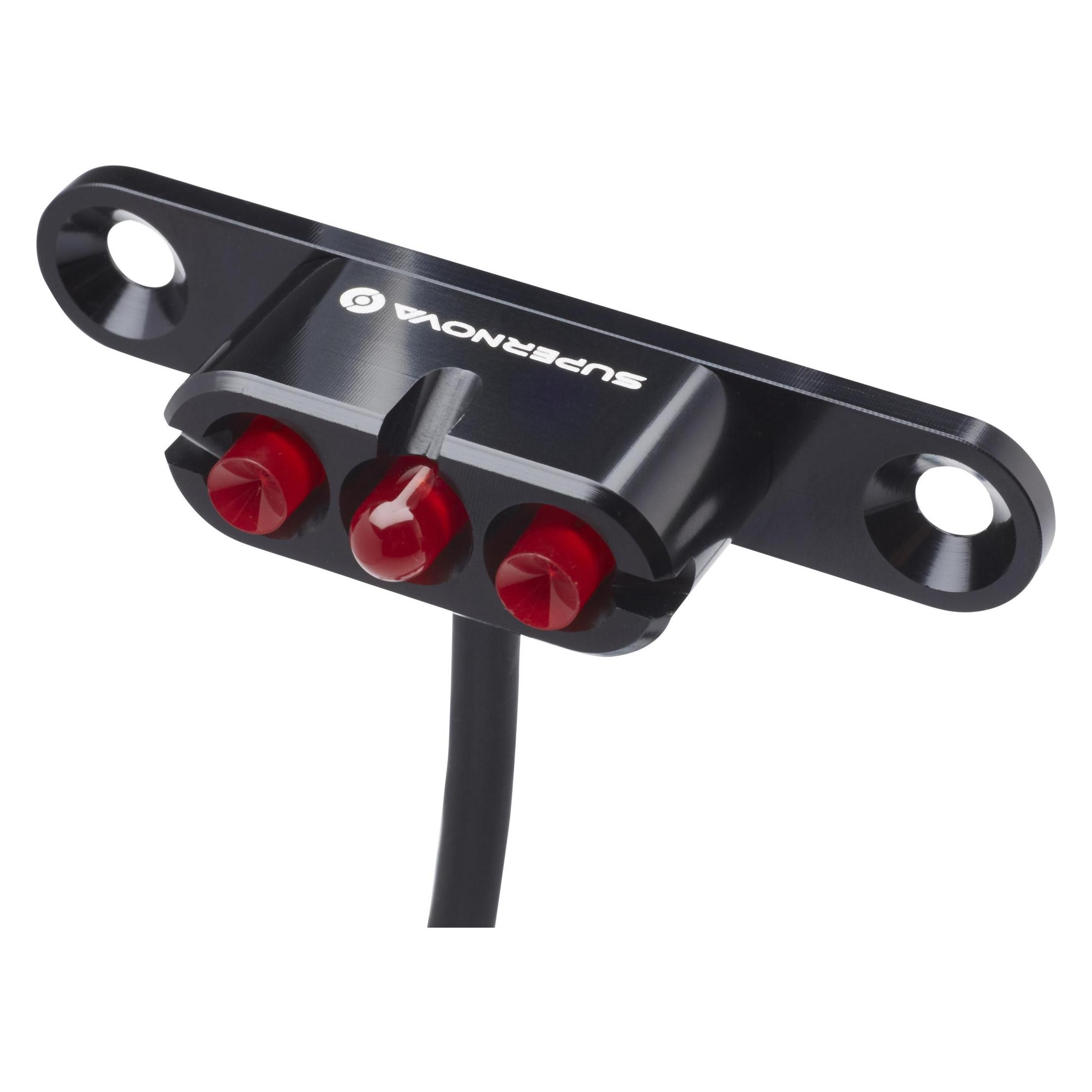 Feu Arrière Supernova TL3 MINI E-25 Pour VAE - 12V, Montage Sur Porte-bagages