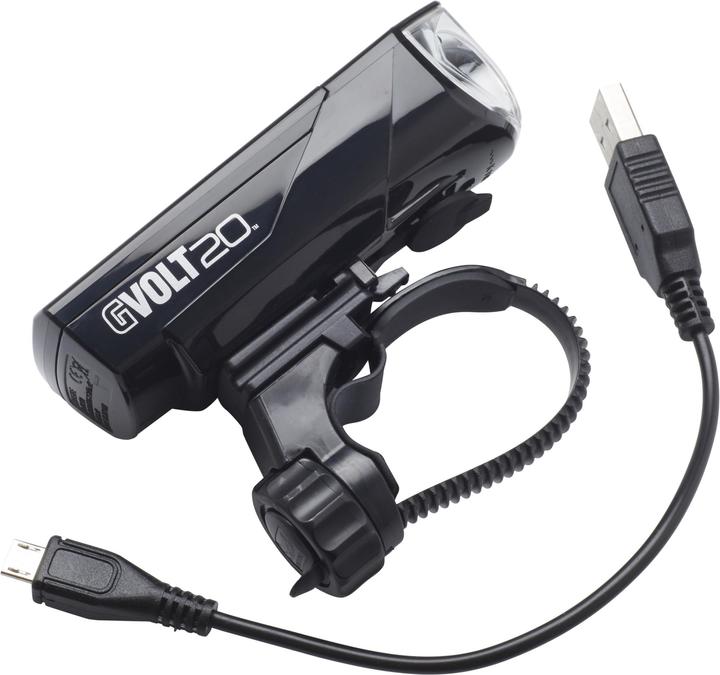 Actual product image CatEye GVOLT20RC HL-EL350GRC Spotlight (20 lm)
