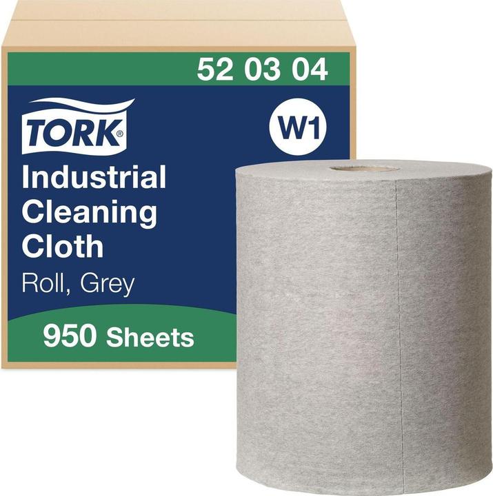 Produktbild Tork Putztuch 520304 L380xB428ca. mm grau 1-lagig