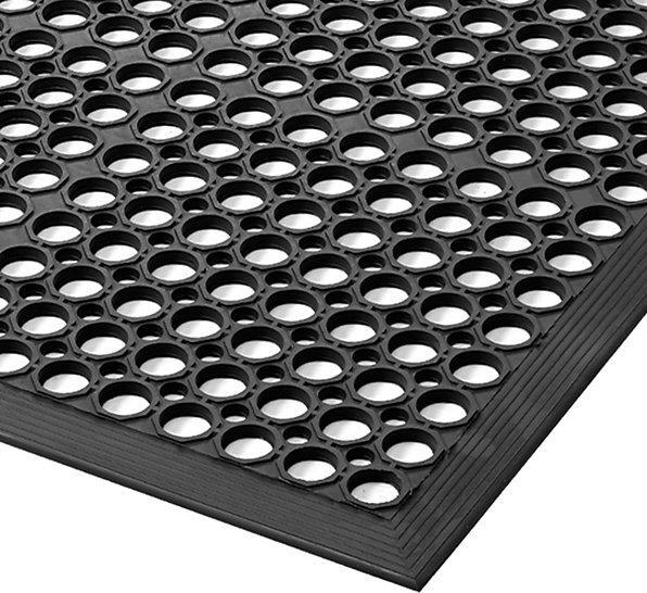 Actual product image kaiserkraft Workplace mat, perforated (152 x 91 cm)