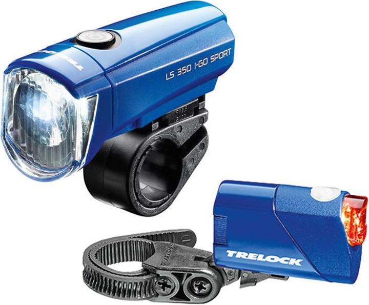 Actual product image Trelock LS350 I-go Sport + LS710 Reego lighting set