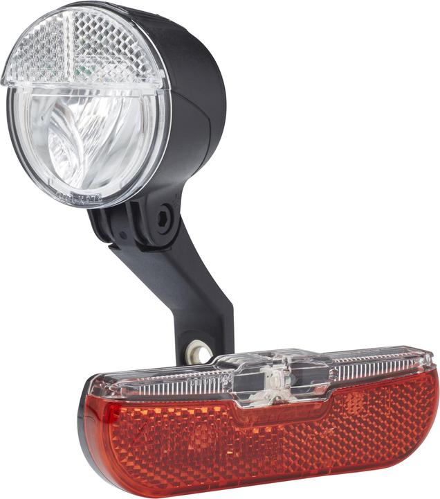Actual product image Trelock LS 593 BIKE-i mini / LS 613 Duo Flat dynamo lighting set
