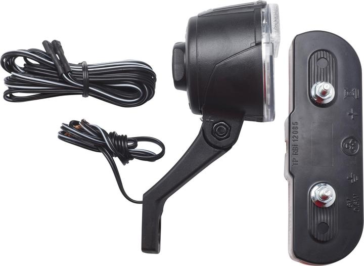 Actual product image Trelock LS 593 BIKE-i mini / LS 613 Duo Flat dynamo lighting set