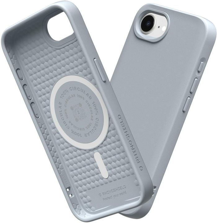 Image du produit RhinoShield SolidSuit MagSafe iPhone 16e Ash Grey, Grundfarbe: Grau (Apple iPhone 16e)