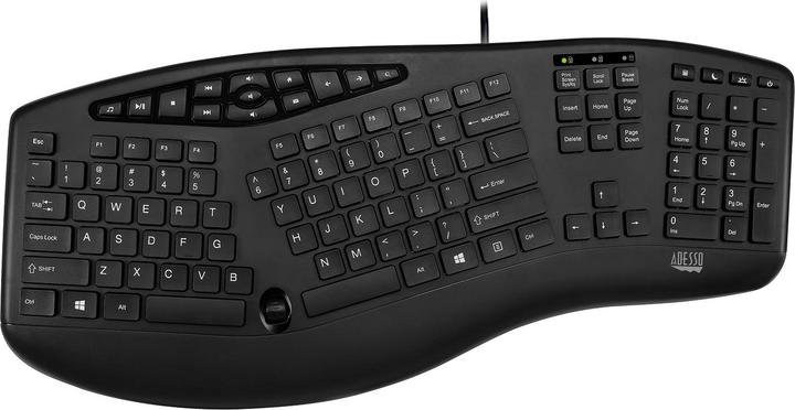 Adesso Ergonomic Desktop (Eng. Int., Cable)