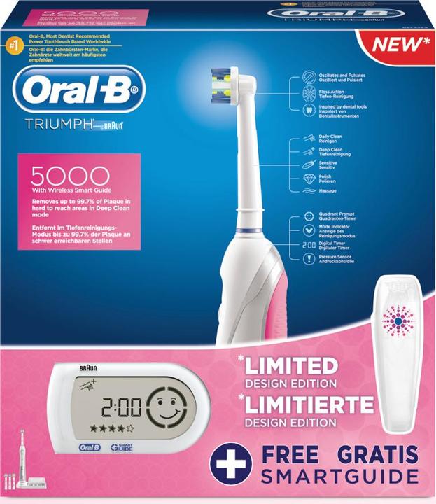Produktbild Oral-B Triumph 5000 SmartGuide Limited Edition