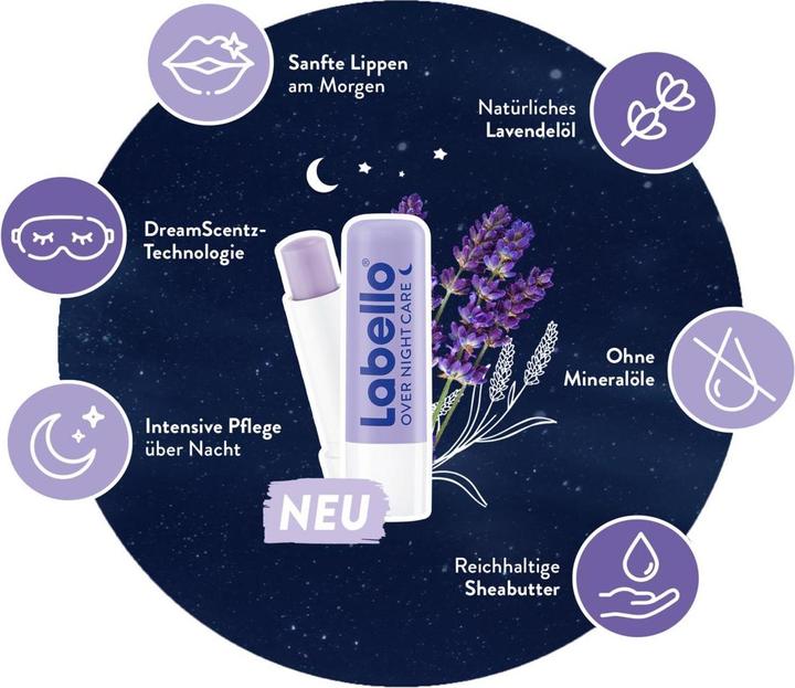 Immagine prodotto Labello Over Night Care+ (Stick per la cura delle labbra)