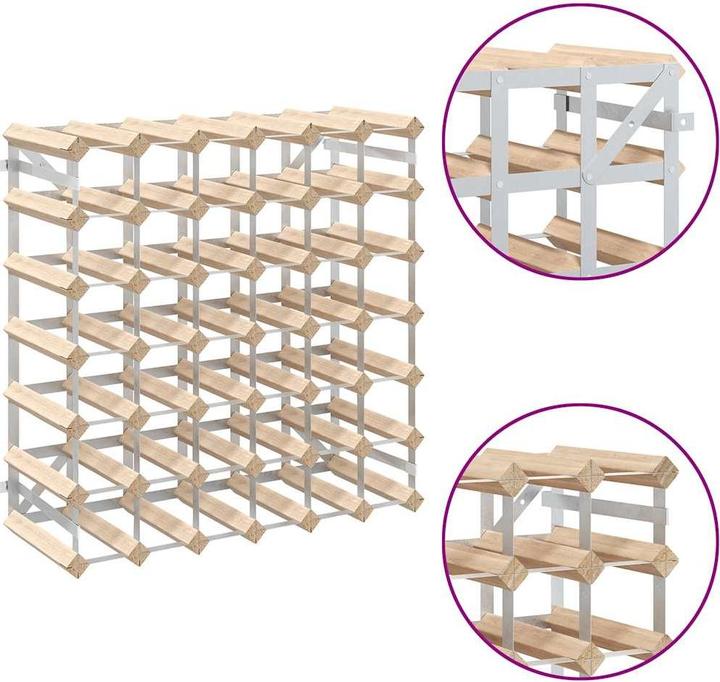 Actual product image vidaXL Dorkas (61 x 22,5 x 61 cm, 42 Fl.)