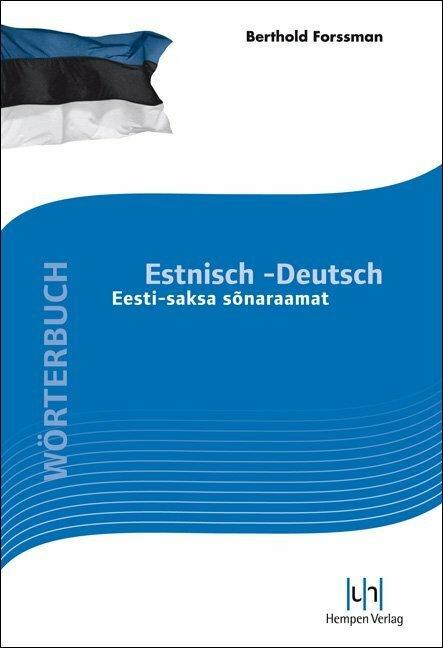 Produktbild Wörterbuch Estnisch-Deutsch (Deutsch, Berthold Forssman, 2019)
