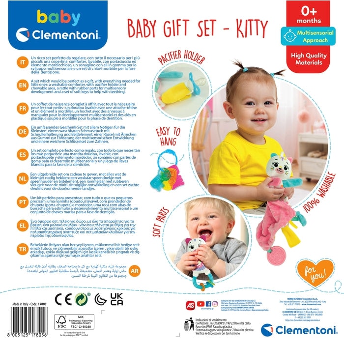 Actual product image Clementoni Baby - Kitty Gift Set
