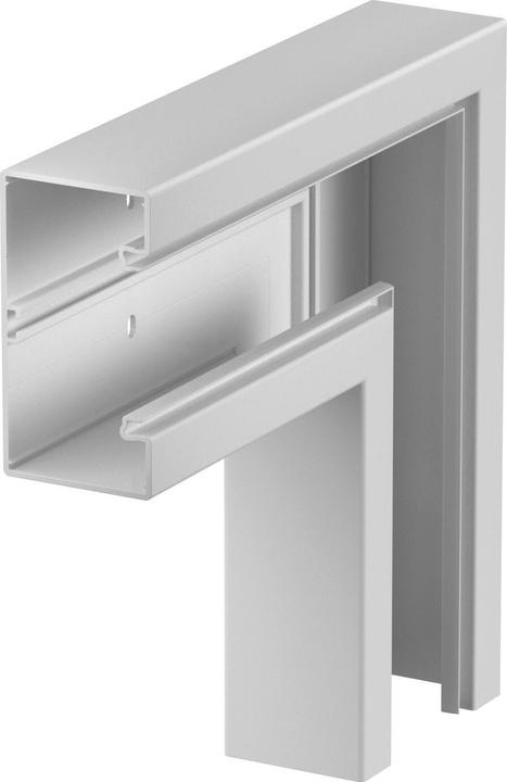 OBO Bettermann OBO GK-F70130LGR Flat angle 70x130mm PVC light grey RAL7035