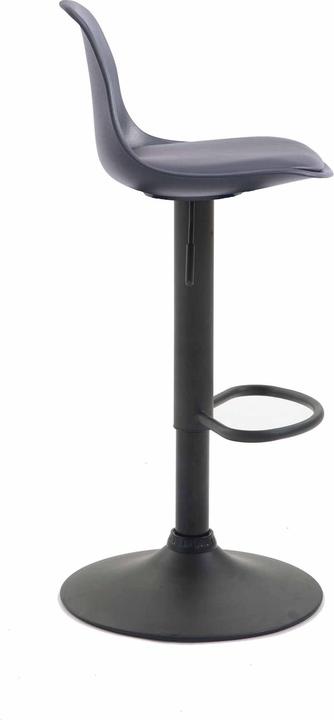 Actual product image CLP Bar stool Kiel imitation leather black, black
