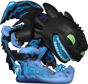 Actual product image Funko POP! Premium Dreamworks Dragons Toothless (With Lightning) Exclusive