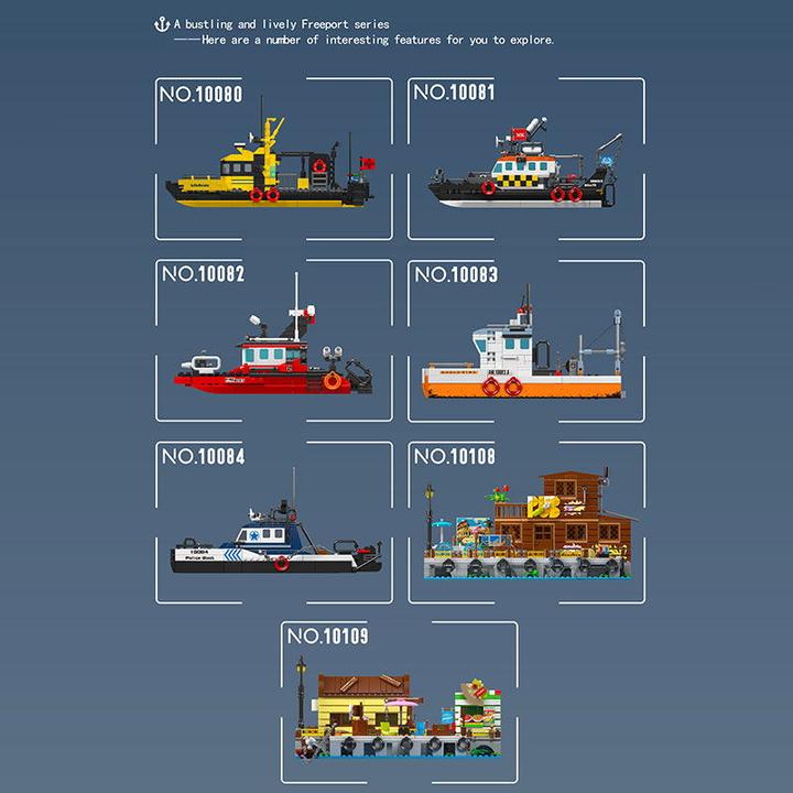 Image du produit Mould King Bateau de pêche