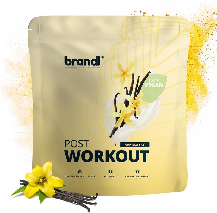 Produktbild Brandl Pulver Post Workout Vegan (Vanille, 1 Stk., 1000 g)