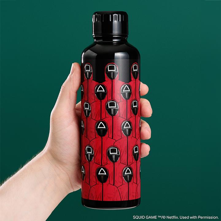 Actual product image Paladone Products Squid Game Metal Water Bottle (0.50 l)