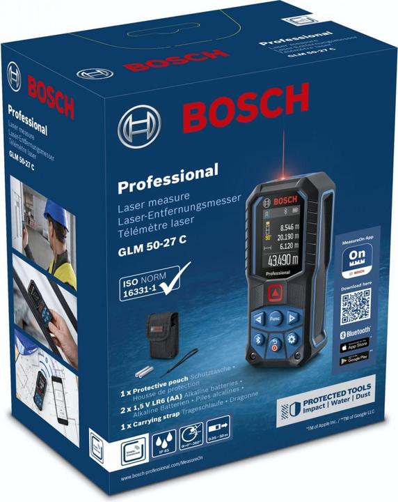 Produktbild Bosch Professional GLM 50-27 C (50 m, 635 nm)