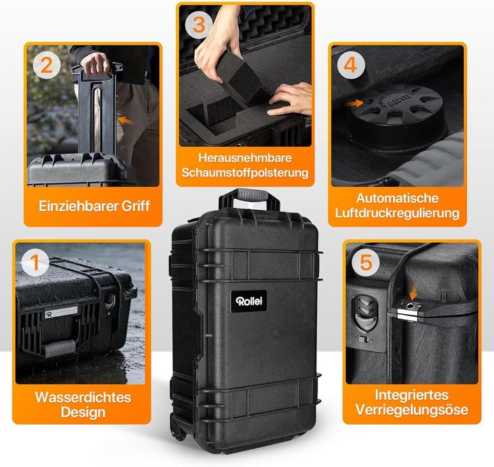 Image du produit Rollei Hard Case 5737 Trolley (Mallette photo)