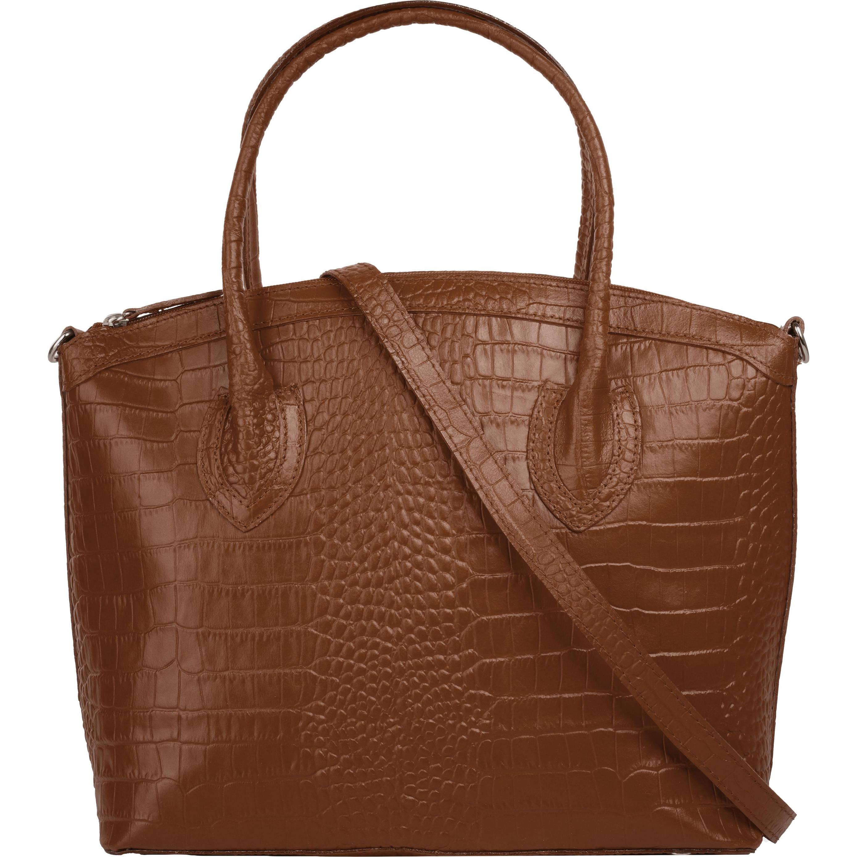 Cluty, Handtasche, Handtasche, Braun