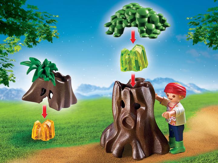 Image du produit Playmobil Enfants avec végétation et lampe torche (6891)
