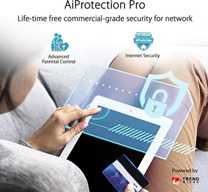 Actual product image ASUS ZenWiFi AX Hybrid 1-pack