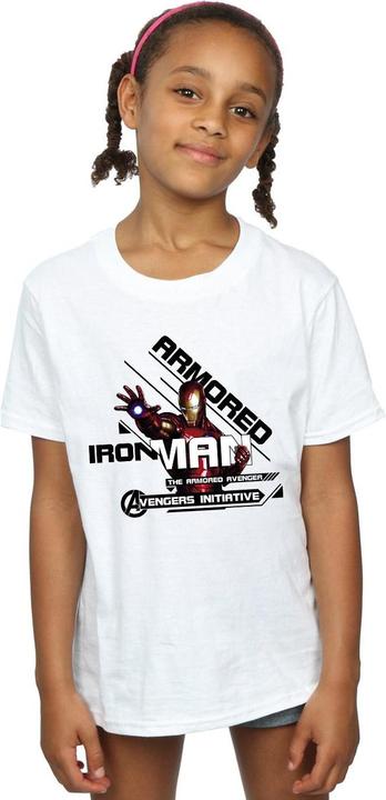 Produktbild Iron Man Armored Avenger TShirt Mädchen (128)