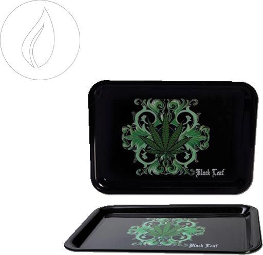 Produktbild Black Leaf Rolling Tray S Leaf 175 x 125mm