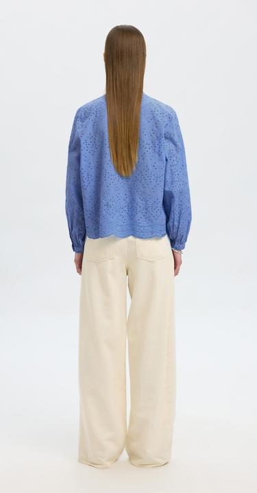 Produktbild Selected Broderie Anglaise Hemd (42)