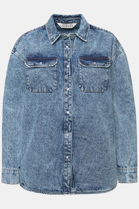 Produktbild Studio Untold Jeanshemd, oversized, Vintage Look, Langarm (54)