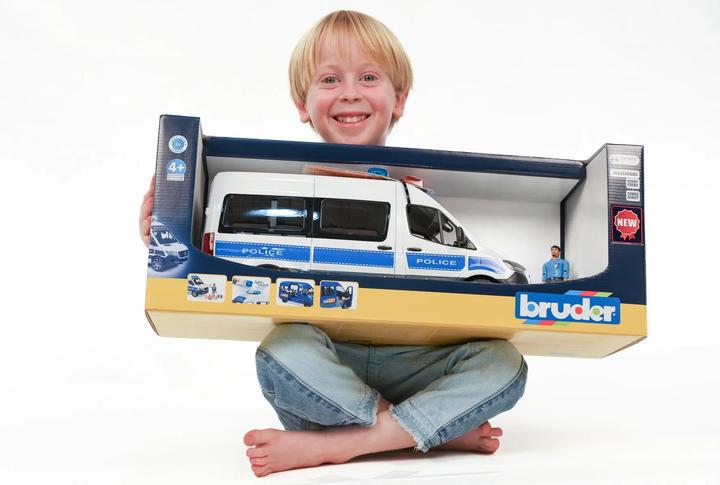 Immagine prodotto Bruder MB Sprinter, veicolo di emergenza della polizia L&S