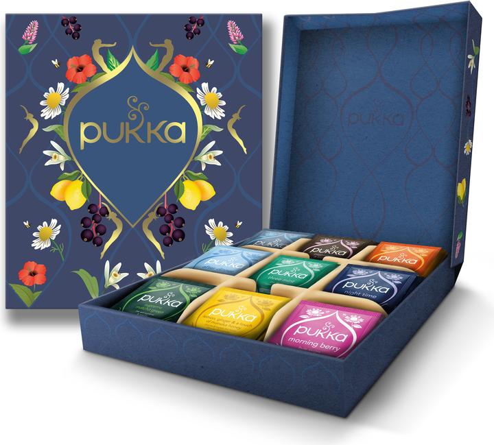 Produktbild Pukka Bio-Tee Lieblingstee Selection Box (74 g)