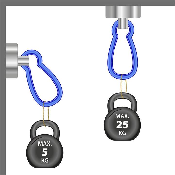 Produktbild Supermagnete Topfmagnet mit Karabiner (2x)