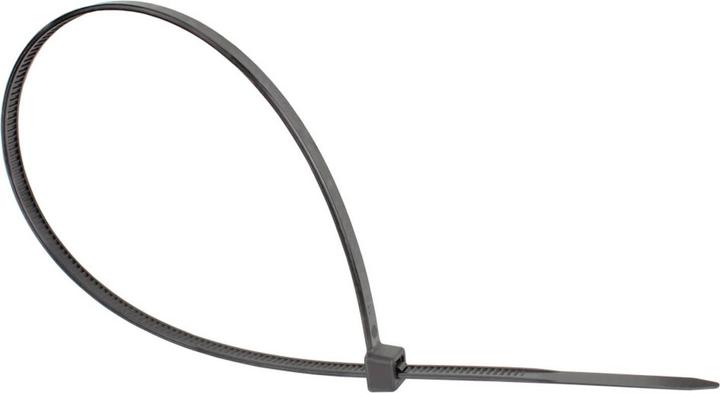 Produktbild Good Connections Kabelbinder 100 mm x 2,5 mm, schwarz, UL, UV-resistent, -40 °C bis +85 °C, 100 Stück, Good Connectio (Kunststoffkabelbinder, 100 mm, 100 Stk.)