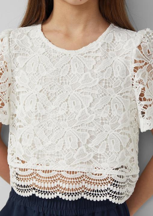 Immagine prodotto s.Oliver Bluse Spitzenbluse im Boxy Fit (146, 152)