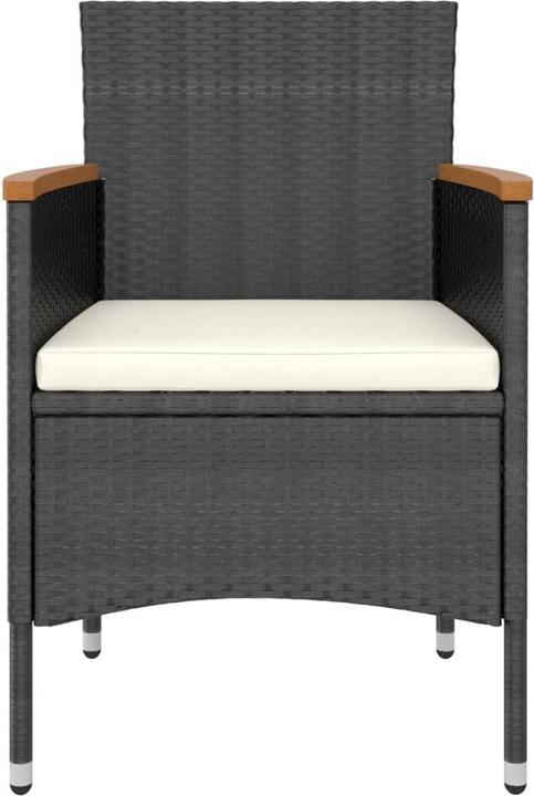 Produktbild vidaXL Gartenstuhl und Hocker