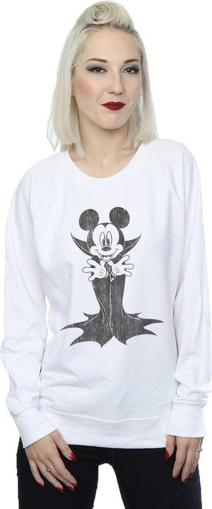 Actual product image Disney Womens/Ladies Mickey Mouse Dracula Sweatshirt (XL)
