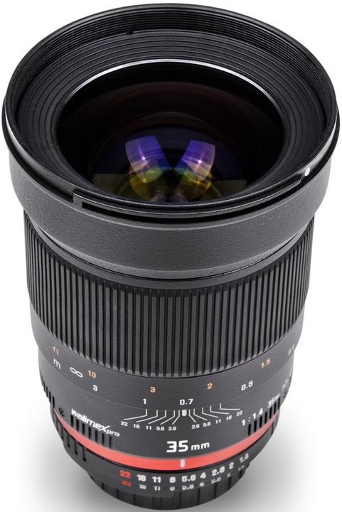 Actual product image Walimex pro 35mm f/1.4 Nikon F (Nikon F, full size, APS-C / DX)