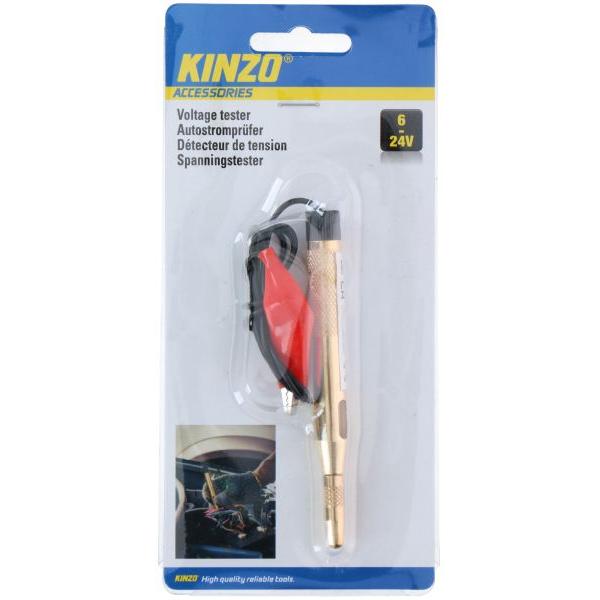 Thumbnail - Kinzo, Schraubenzieher, Voltage tester copper 6-24V st