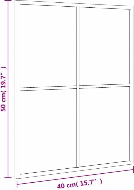 Immagine prodotto vidaXL Wandspiegel (40 x 50 cm)