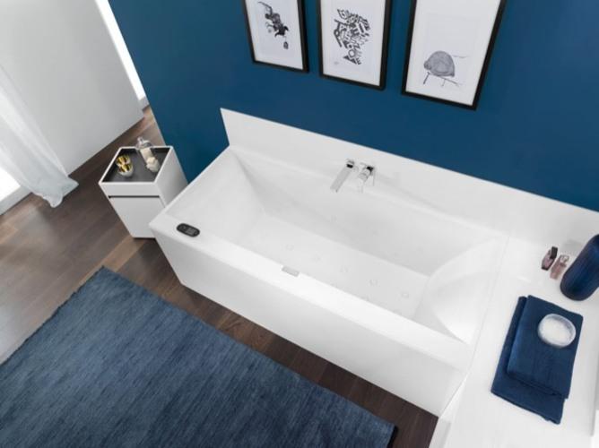 Produktbild Villeroy & Boch V&B Einbauwanne SQUARO EDGE 12 DUO R-eck1700x750mm we (165 l, 170 cm, 75 cm)