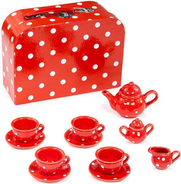 Bigjigs Porzellan-Teeservice in Aufbewahrungsbox