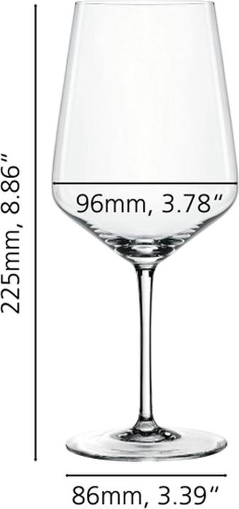 Immagine prodotto Spiegelau Bicchiere da vino rosso in stile (63 cl, 4 Occhiali, Bicchieri da vino rosso)