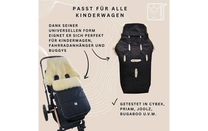 Produktbild Kaiser DOUBLAS 2.0 Lammfell Fusssack