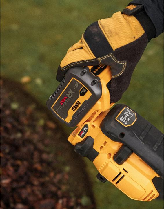 Produktbild DeWalt 54V Multigerät Kantenschneider Kit inkl. 1x 9Ah (Trimmfaden)