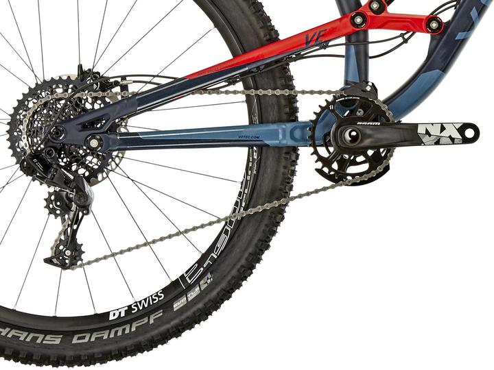 Actual product image Votec VE Comp - Enduro Fully 27.5" - blue/red (40 cm)
