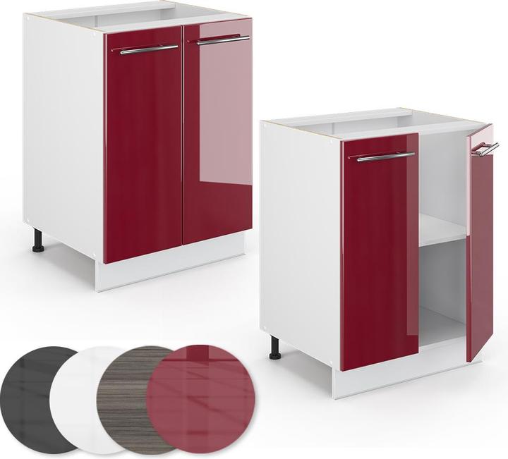 Actual product image Vicco Küchenunterschrank Fame-Line (60 x 60 x 81.5 cm)