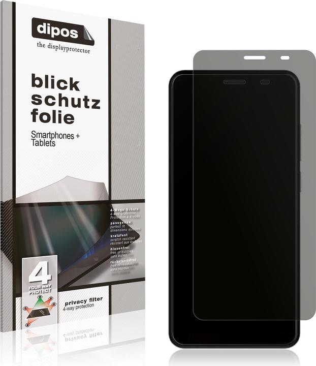 Actual product image Dipos Screen Protector 4-Way Privacy (1 Piece, Lava Iris 88S)