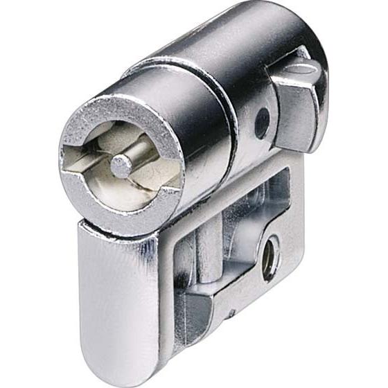 Siemens, Türschloss + Schliesszylinder, Profilhalbzylinder 8GK9560-0KK10 mit 3mm Dorn (Profilzylinder)