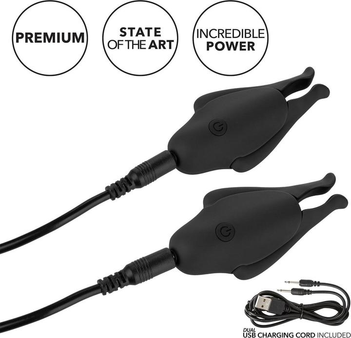 Produktbild CalExotics Nipple Play® Rechargeable Nipplettes® - Black